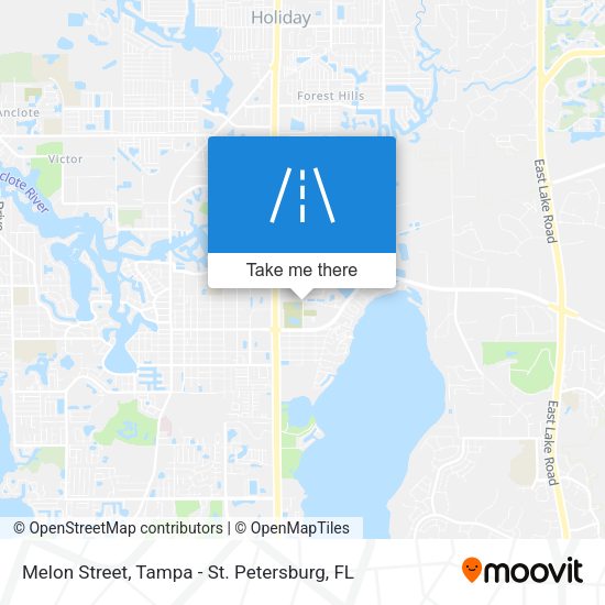 Melon Street map