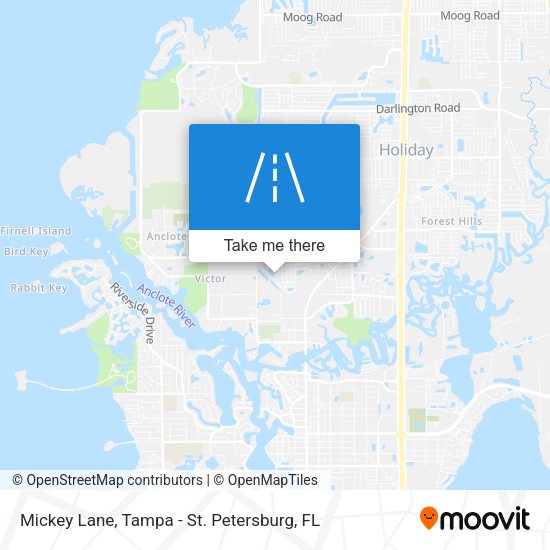 Mapa de Mickey Lane