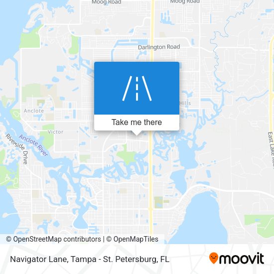 Navigator Lane map