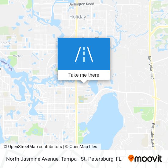 Mapa de North Jasmine Avenue