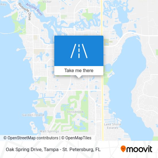 Mapa de Oak Spring Drive