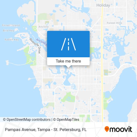 Mapa de Pampas Avenue