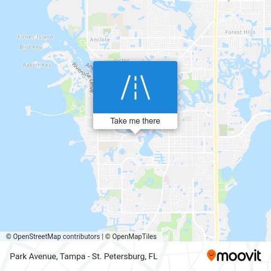 Park Avenue map