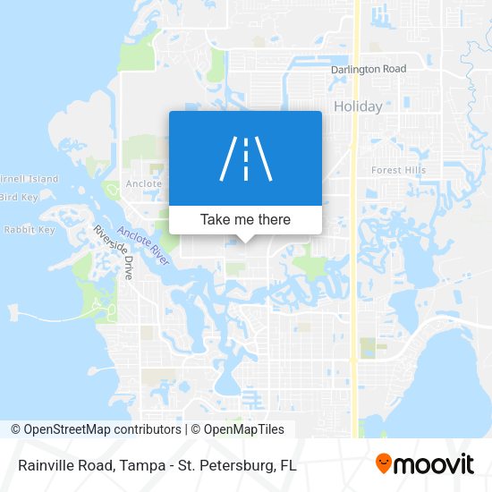Rainville Road map