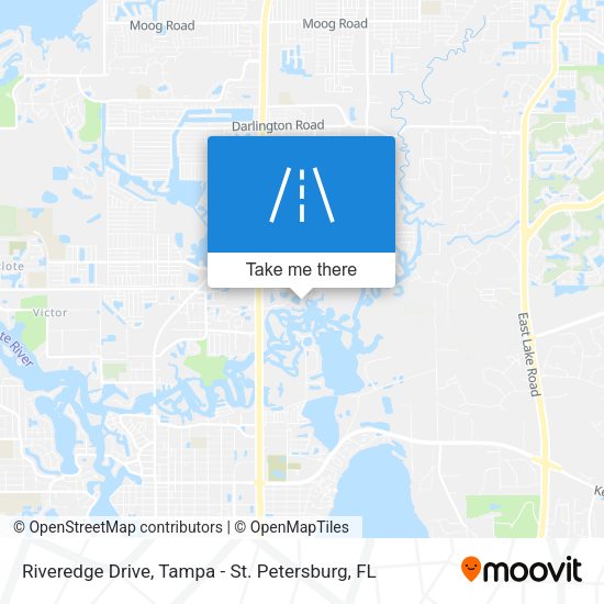 Mapa de Riveredge Drive