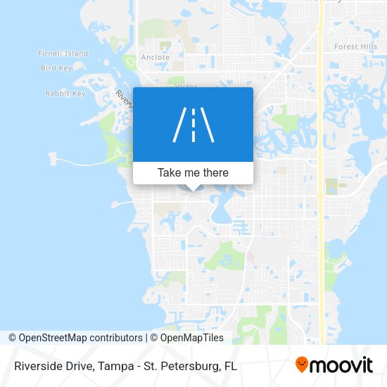 Riverside Drive map