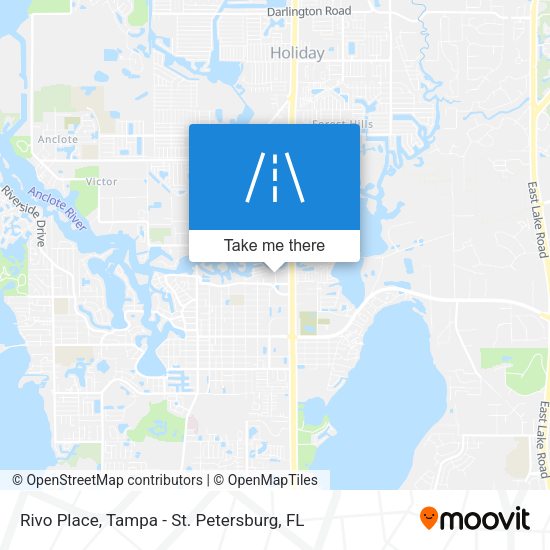 Mapa de Rivo Place