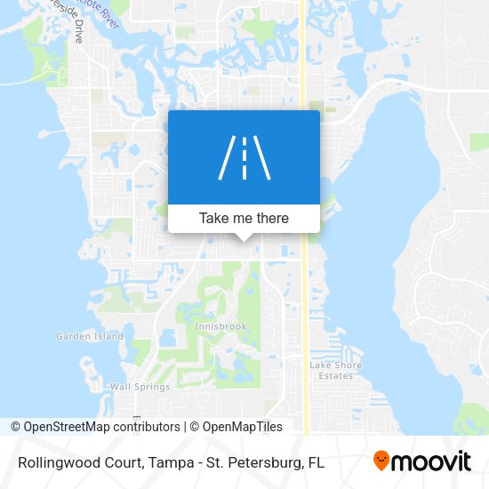 Rollingwood Court map