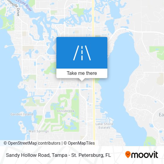 Mapa de Sandy Hollow Road