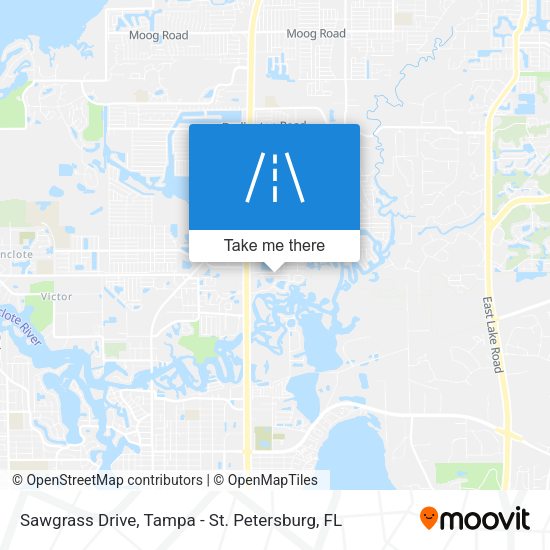 Sawgrass Drive map