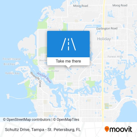 Schultz Drive map