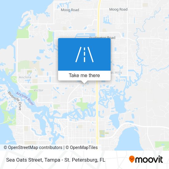 Sea Oats Street map