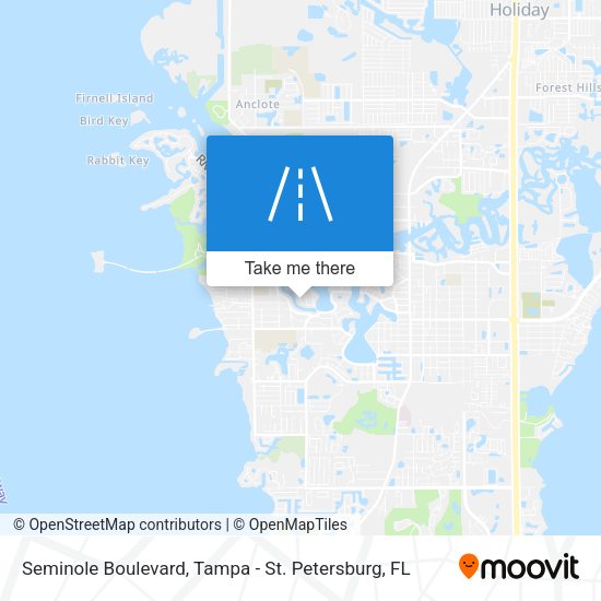 Mapa de Seminole Boulevard