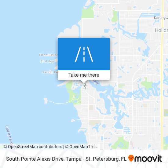 Mapa de South Pointe Alexis Drive