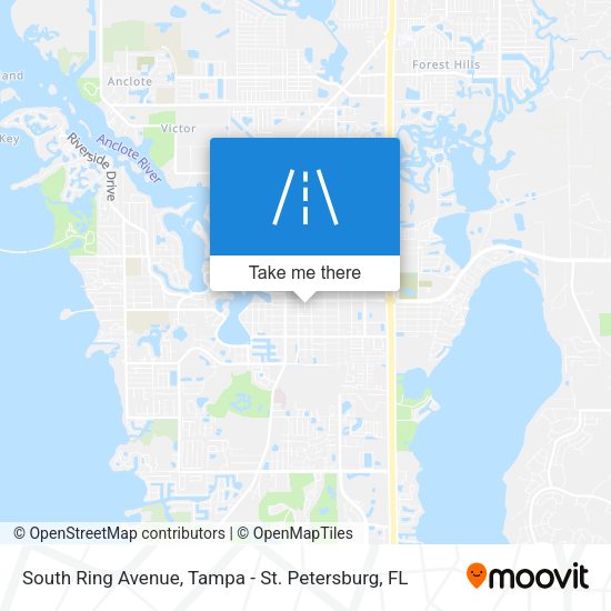 South Ring Avenue map
