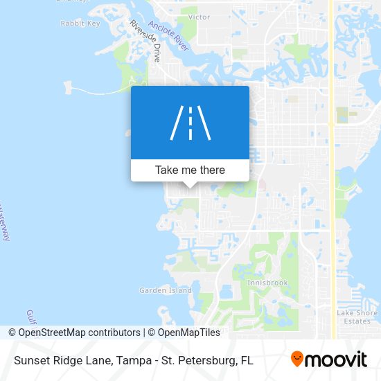 Mapa de Sunset Ridge Lane
