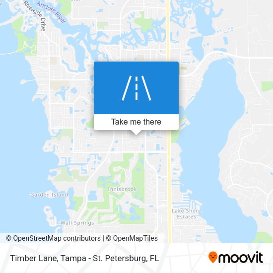 Mapa de Timber Lane