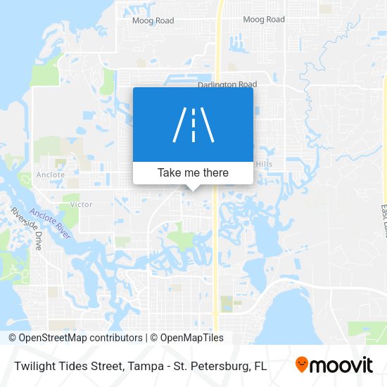 Mapa de Twilight Tides Street