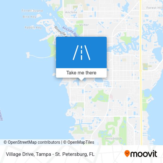Village Drive map
