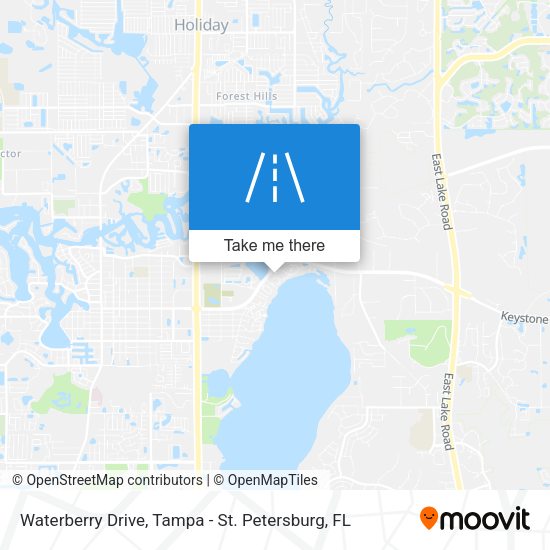 Waterberry Drive map