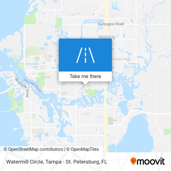 Watermill Circle map