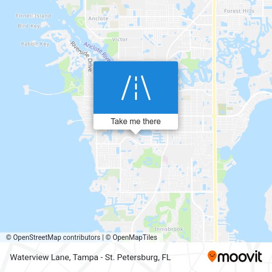 Mapa de Waterview Lane