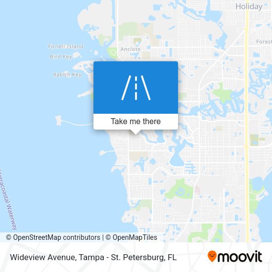 Wideview Avenue map