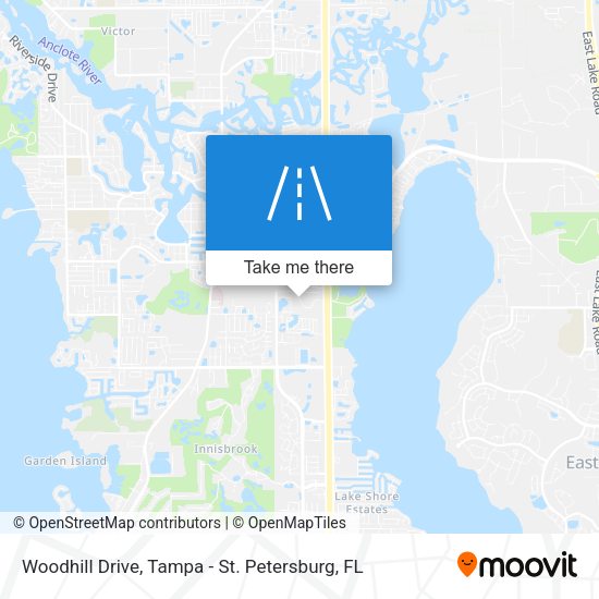 Woodhill Drive map