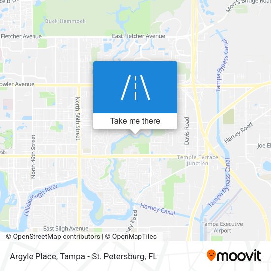 Mapa de Argyle Place