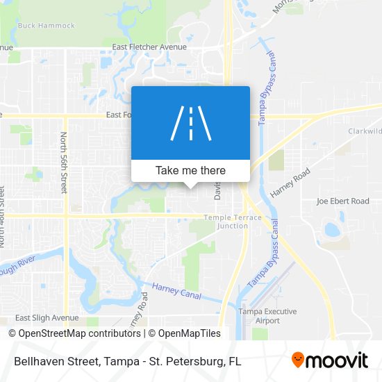 Bellhaven Street map