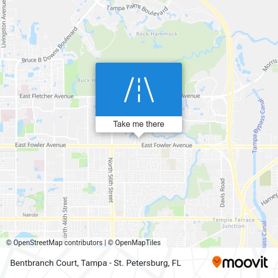 Bentbranch Court map