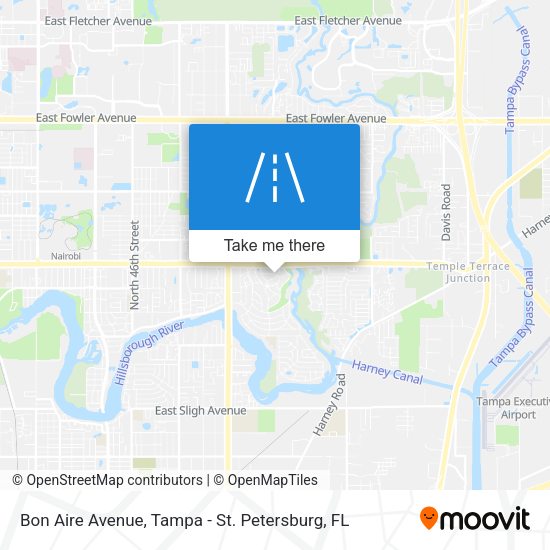Bon Aire Avenue map