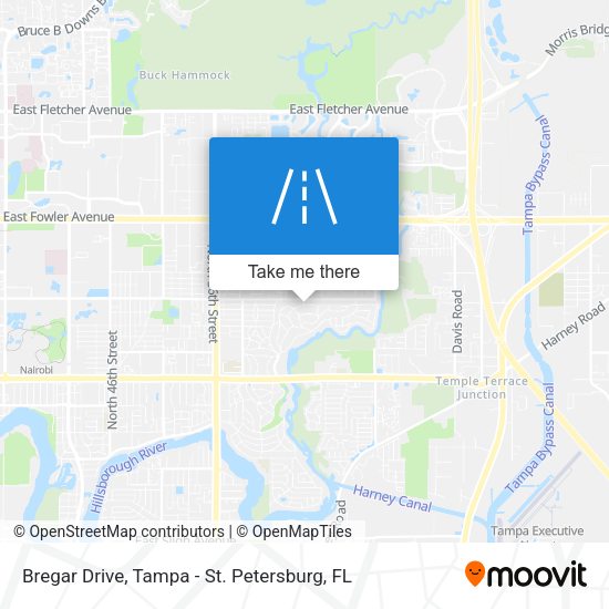 Bregar Drive map