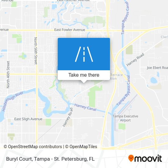 Buryl Court map
