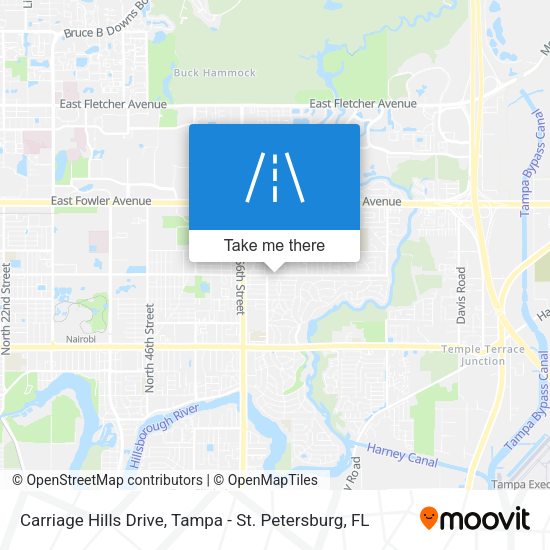 Carriage Hills Drive map