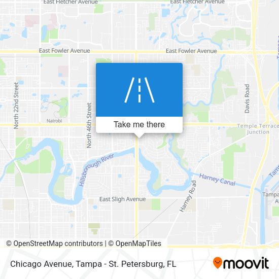 Chicago Avenue map