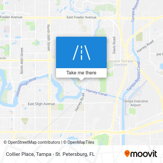 Collier Place map