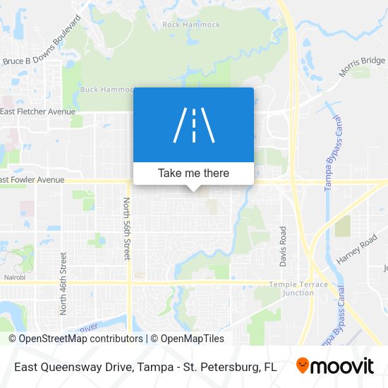 Mapa de East Queensway Drive