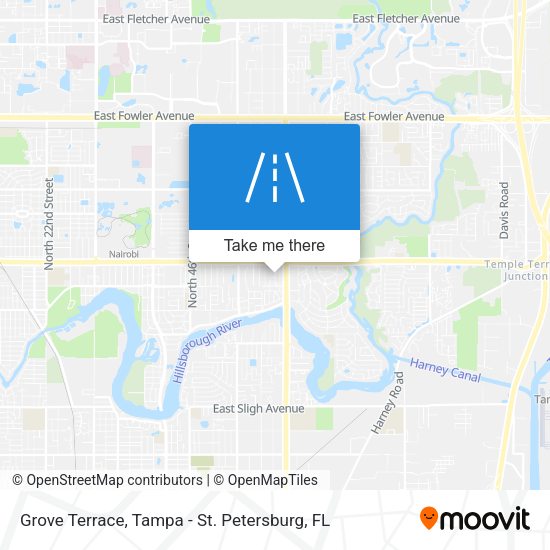 Grove Terrace map