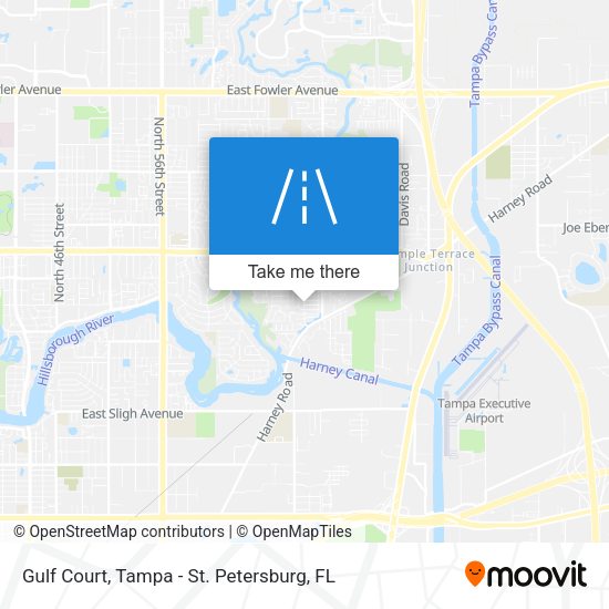 Gulf Court map