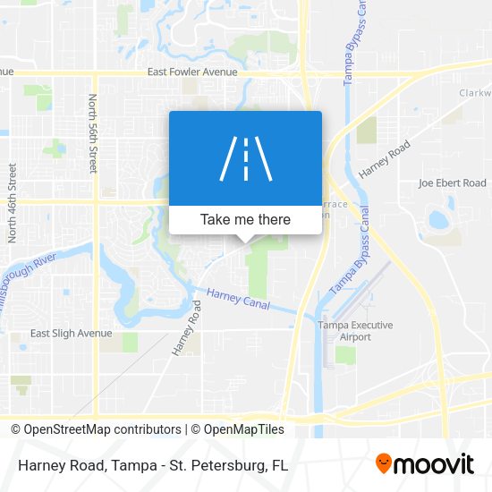 Harney Road map