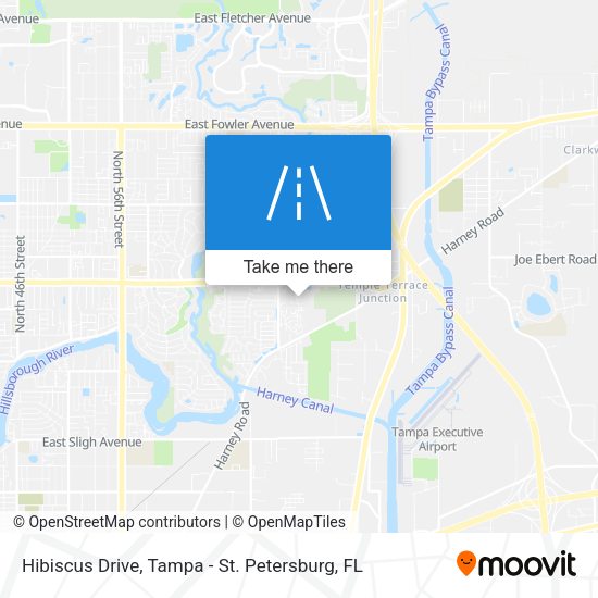 Mapa de Hibiscus Drive