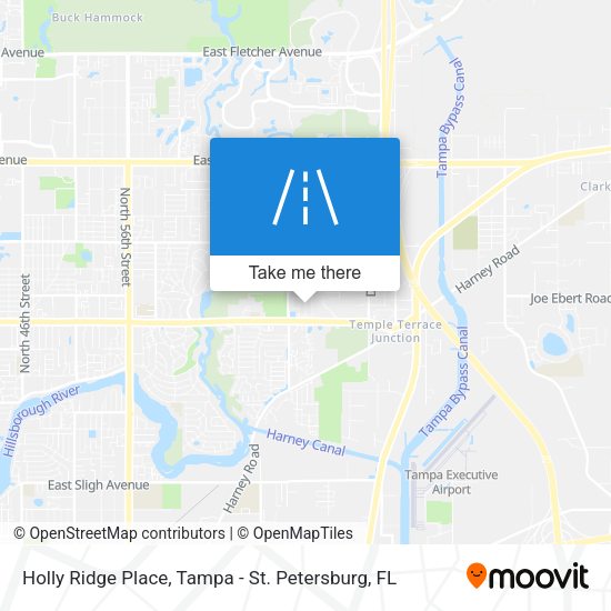 Holly Ridge Place map
