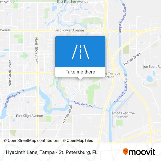 Mapa de Hyacinth Lane