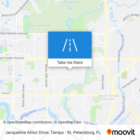 Jacqueline Arbor Drive map