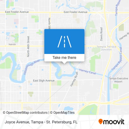 Mapa de Joyce Avenue