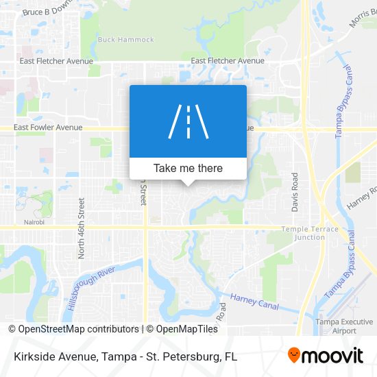 Mapa de Kirkside Avenue