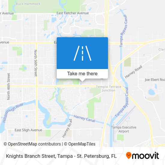Mapa de Knights Branch Street