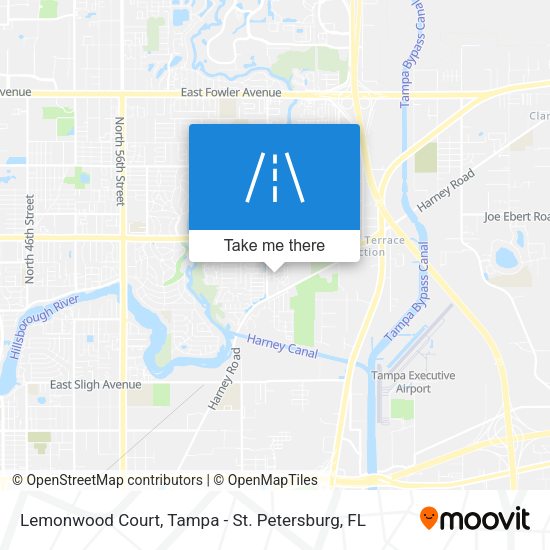 Lemonwood Court map
