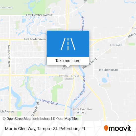 Morris Glen Way map